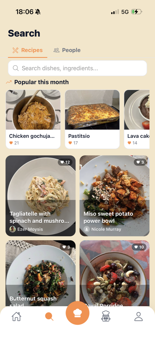 Discover recipes